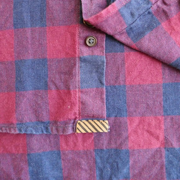 Billy Reid Long Sleeve Button Down Checkered Shirt - Picture 6 of 9